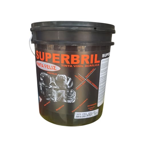 SUPERBRIL | Tinta Vinil Acrílica Branca - 18L